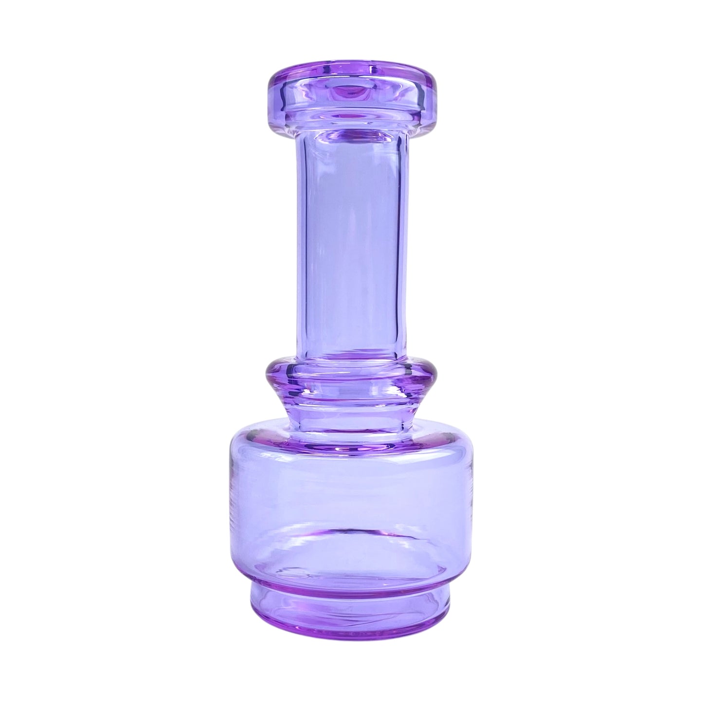 Purple CFL Barrel Dry Top Attachment for Puffco Peak