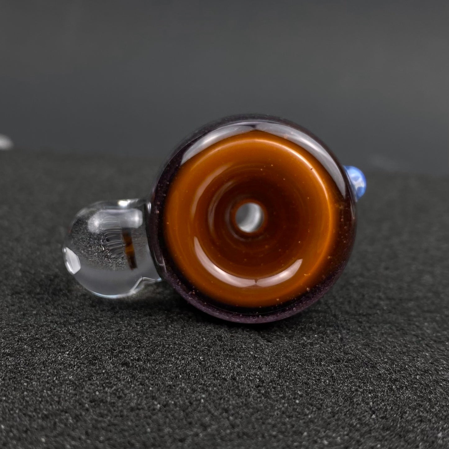 14mm Single Hole Bowl Slide by Keys Glass – Pokémon Charizard