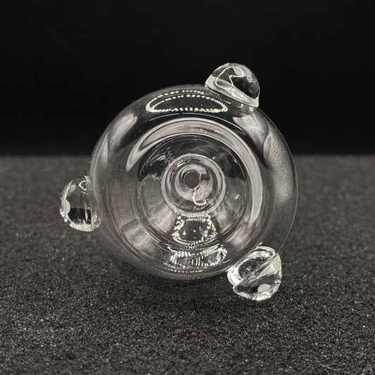 420 Glass - 18mm Single Hole Glass Bowl Slide