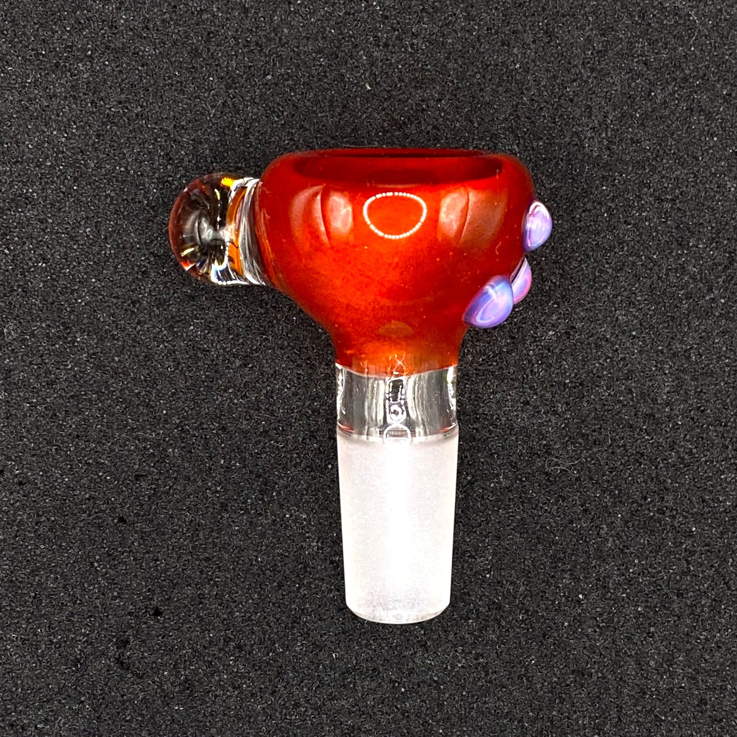 Keys Glass - 14mm Single Hole Glass Bowl Slide - South Park Kenny McCormick