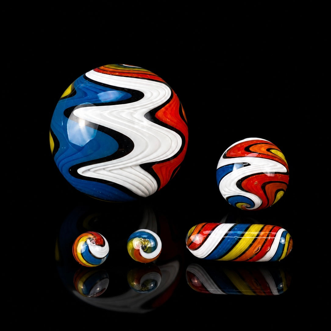 Wig Wag Marble Set – 5 Piece Terp Pearl & Pillar Set
