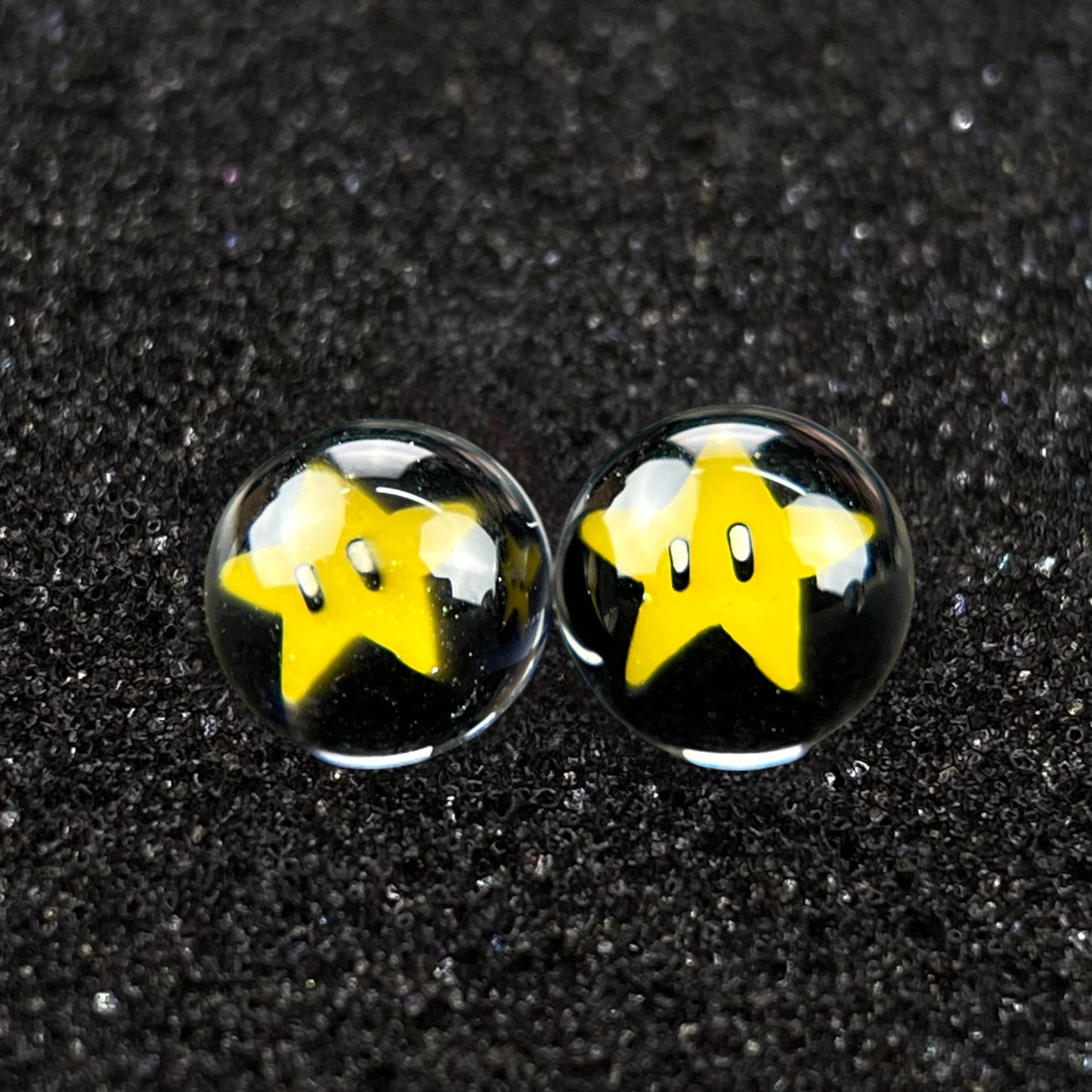 Steven H Glass – Power Star (Super Mario) Millie Terp Pearls (2pc Set)