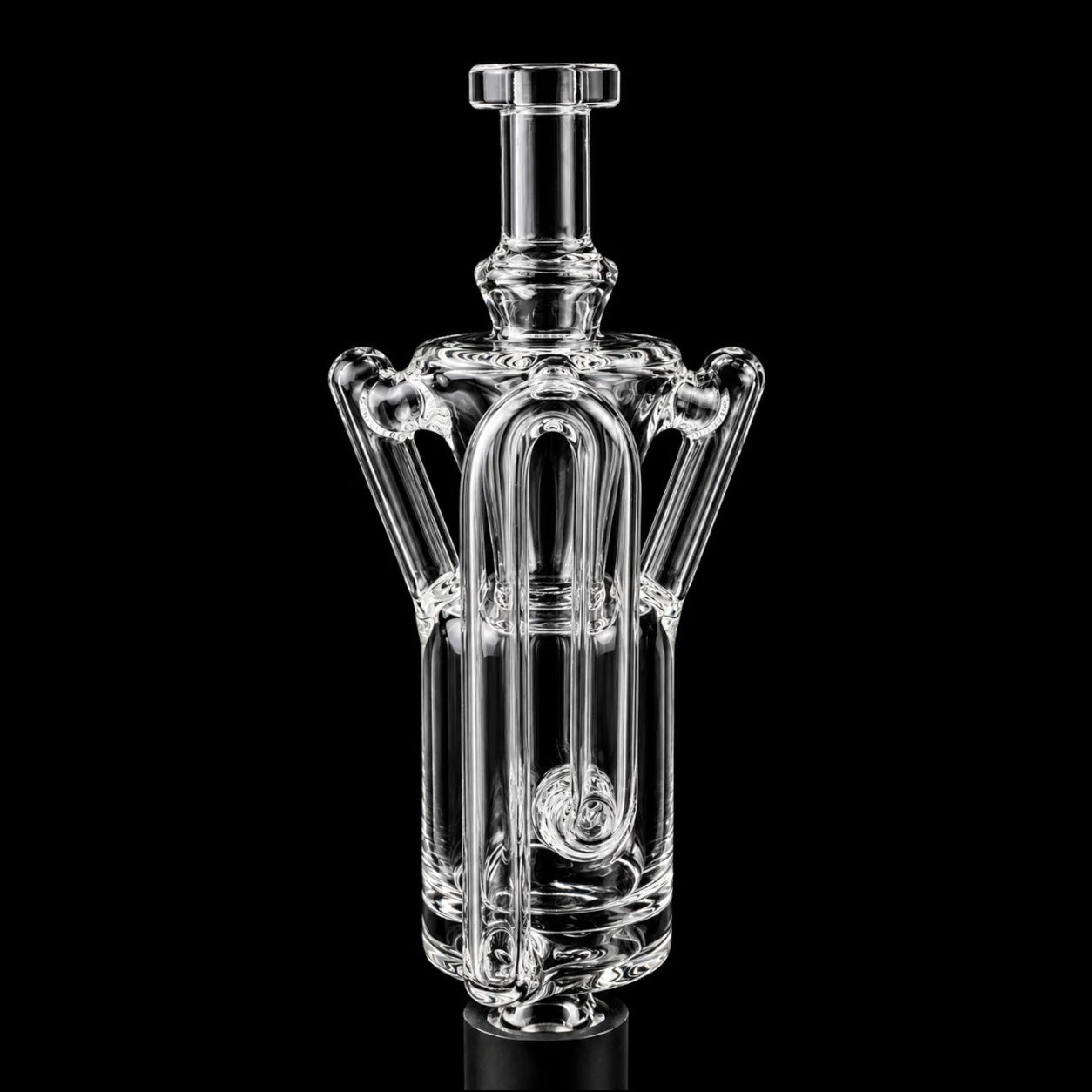 Clear Recycler Top Attachment For Puffco Pivot