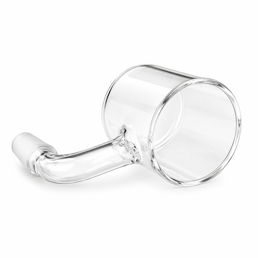 Clear Glass Bowl Attachment for Puffco Proxy - 10mm & 14mm Male (90° Joint)
