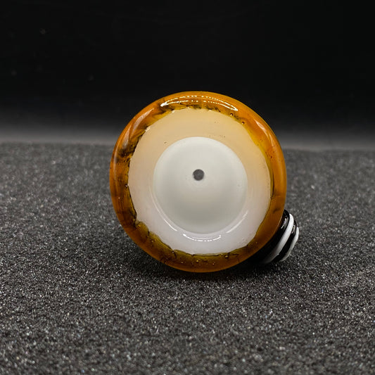 420 Glass - 14mm Single Hole Glass Bowl Slide