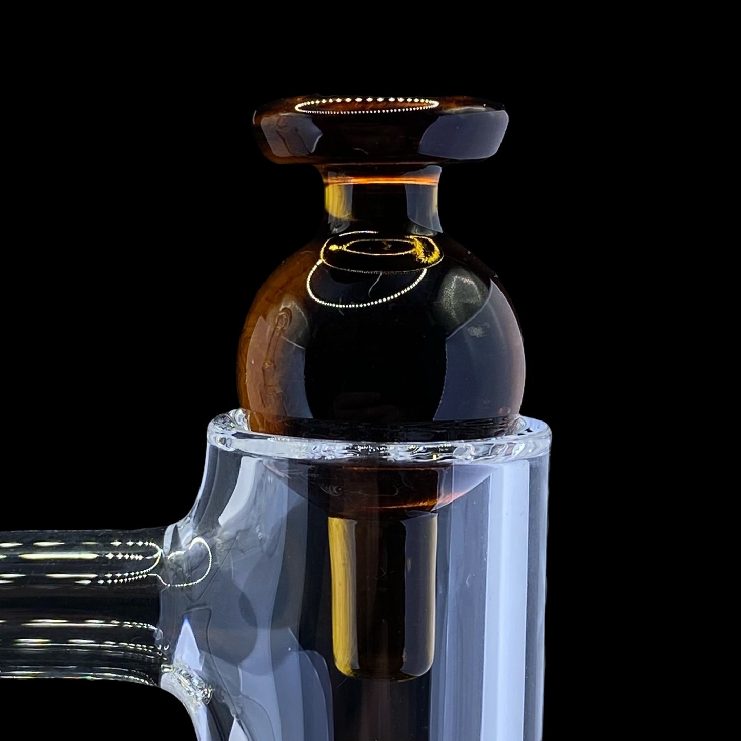 BorOregon Amber Bubble Terp Slurper Cap