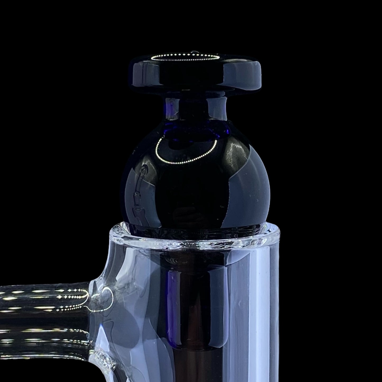 BorOregon Dark Cobalt Bubble Terp Slurper Cap
