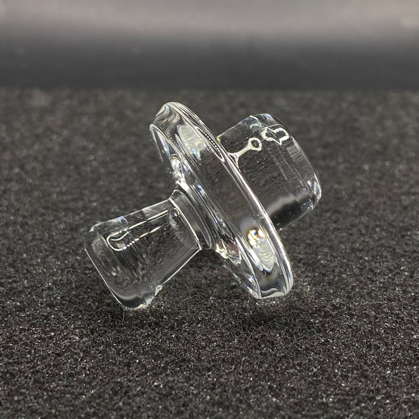 BorOregon Clear Flat Top Terp Slurper Cap