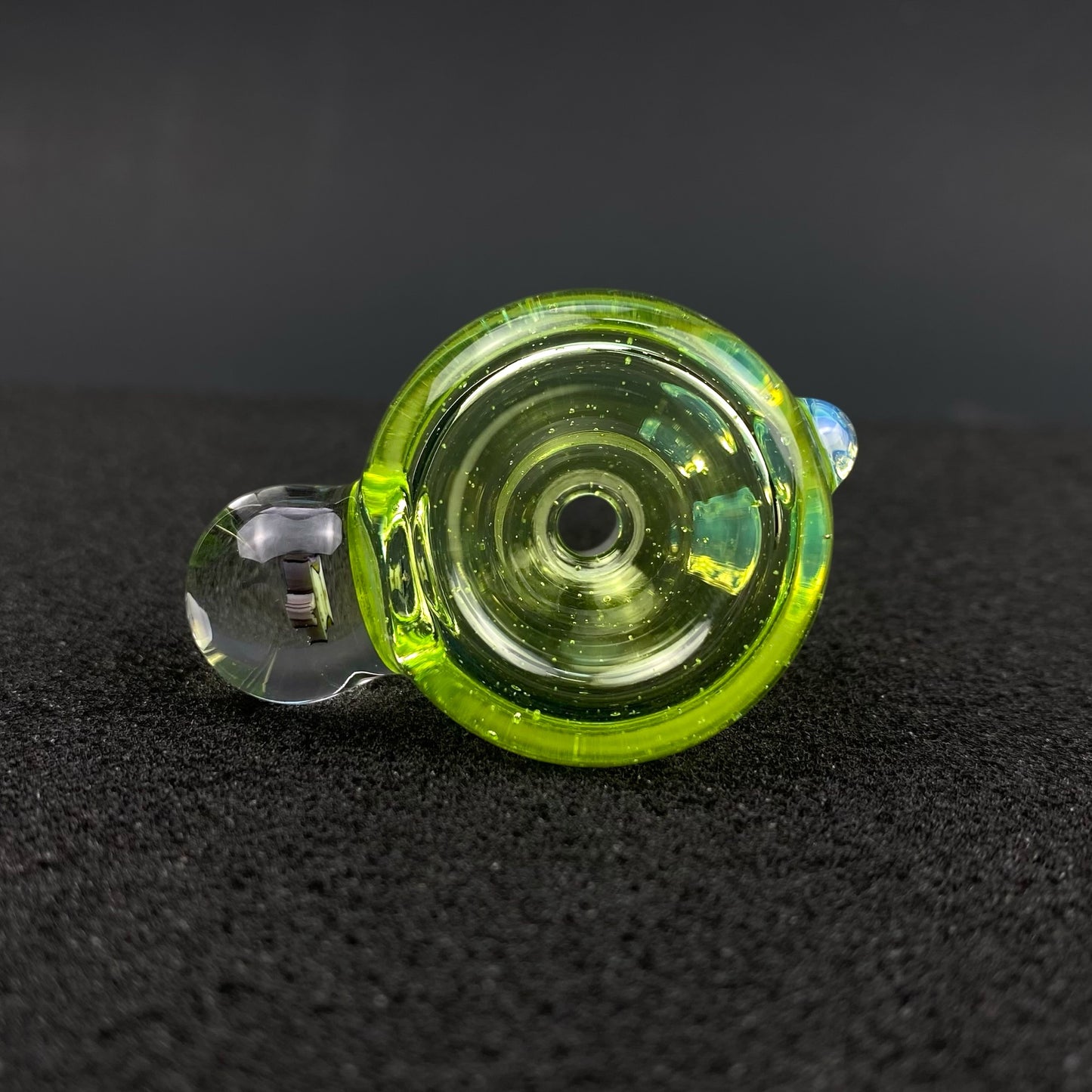 14mm Single Hole Bowl Slide by Keys Glass – Master Shake Aqua Teen Hunger Force