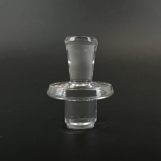 BorOregon Clear Flat Top Terp Slurper Cap