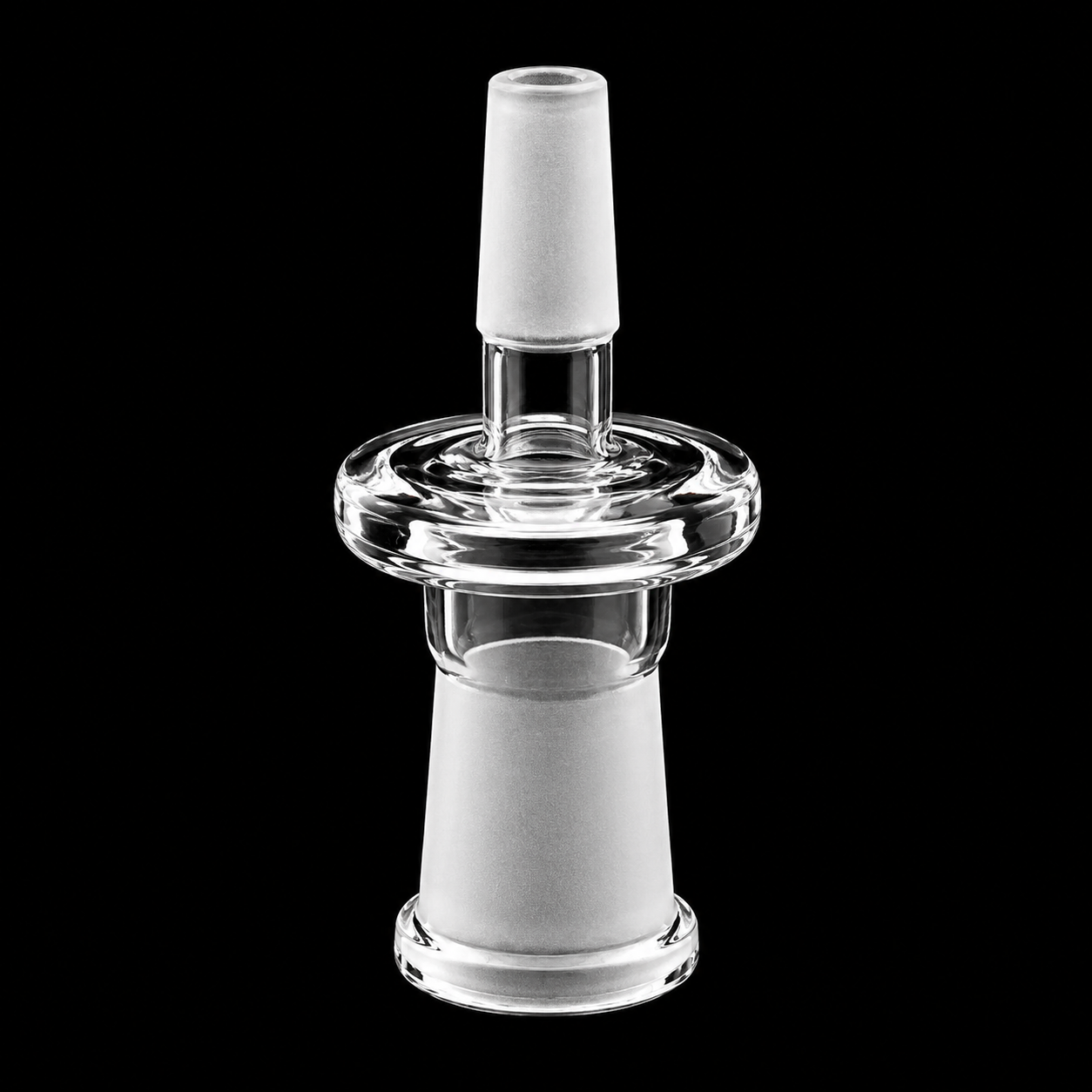 10mm Male to 14mm Female Glass Adapter – Clear