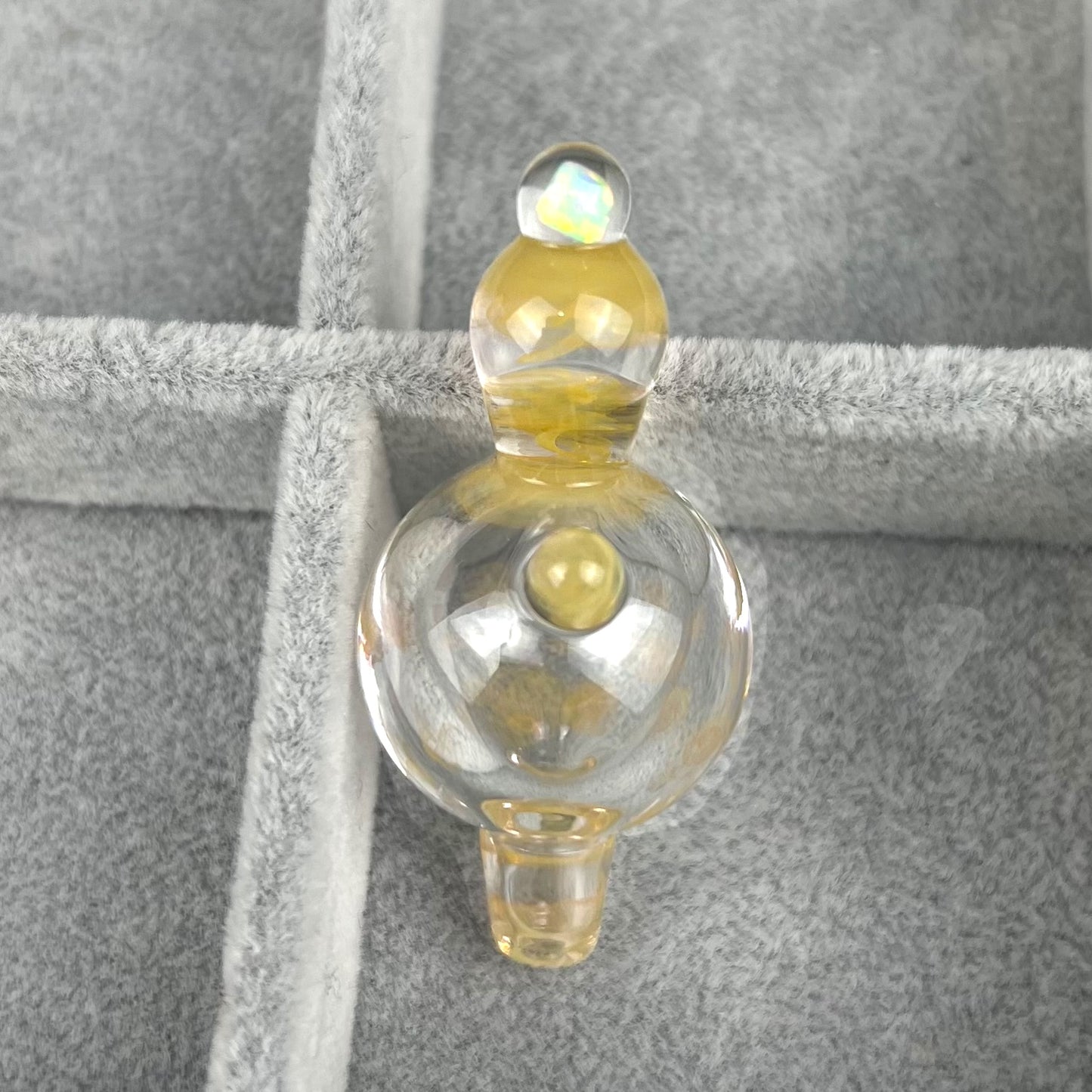 Dabfigalo - 25mm Fume w/ White Opal Bubble Cap