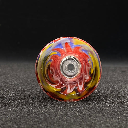 420 Glass - 14mm Single Hole Glass Bowl Slide
