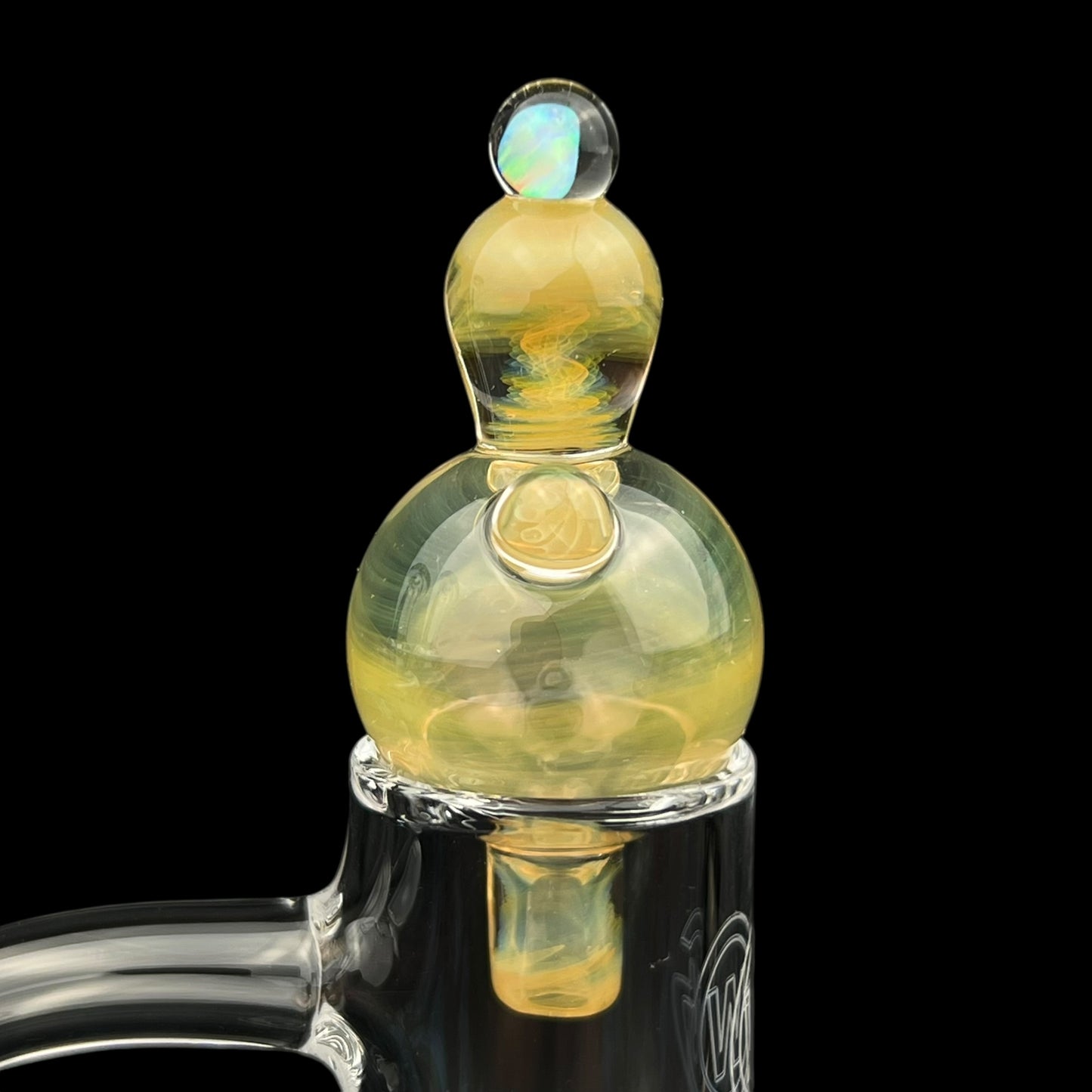 Dabfigalo - 25mm Fume Accent Bubble Cap