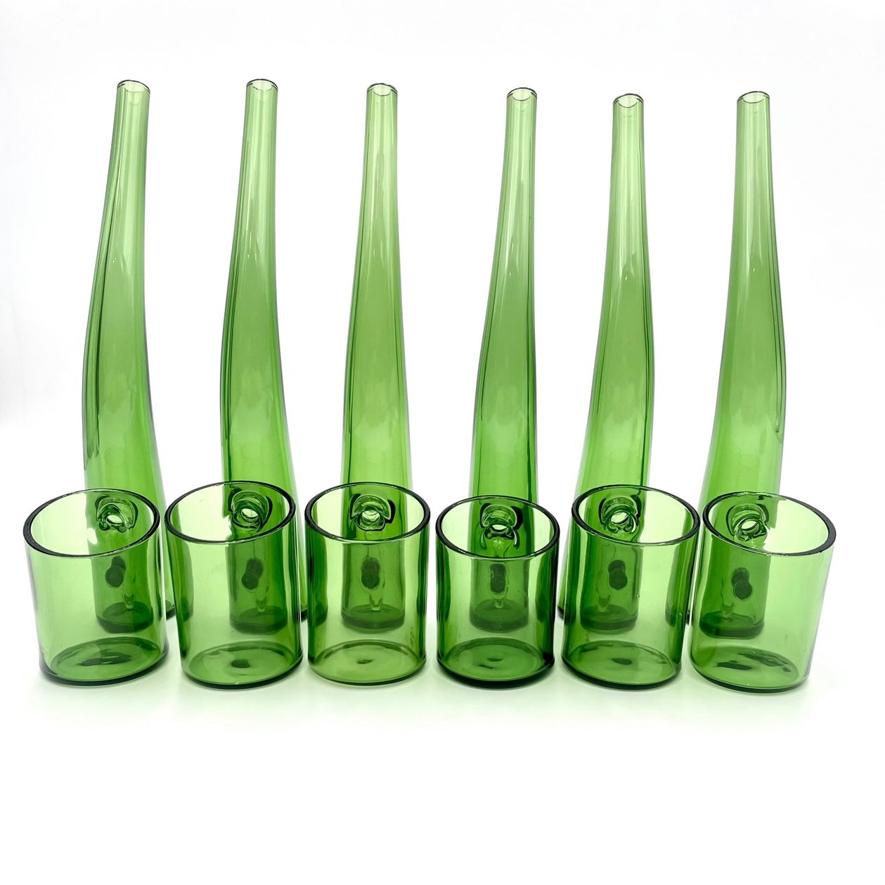 Green Glass Bubbler Attachment for Puffco Proxy
