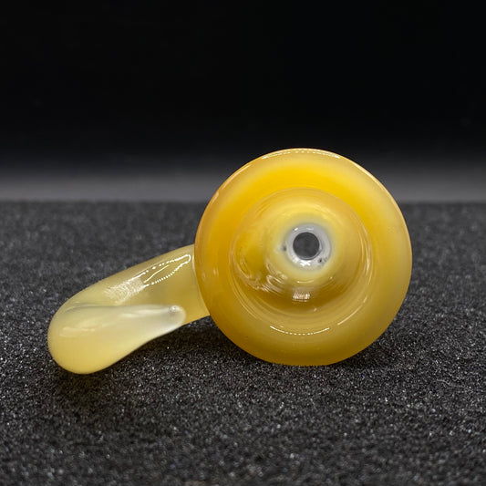420 Glass - 14mm Single Hole Glass Bowl Slide