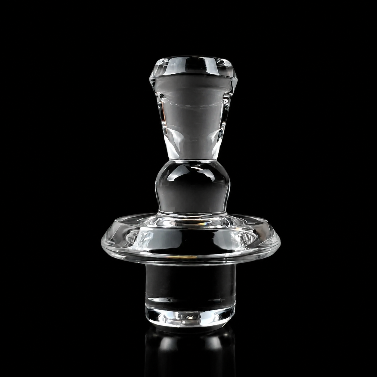 BorOregon Clear Flat Top Terp Slurper Cap