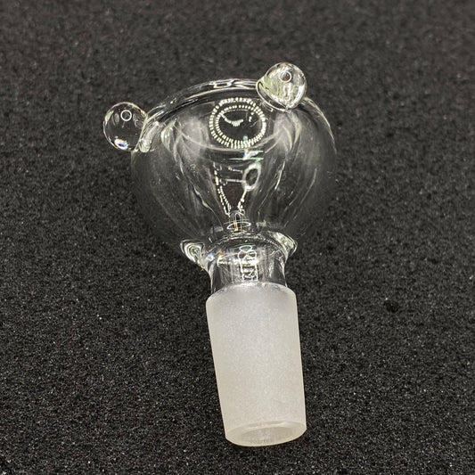 420 Glass - 14mm Single Hole Glass Bowl Slide