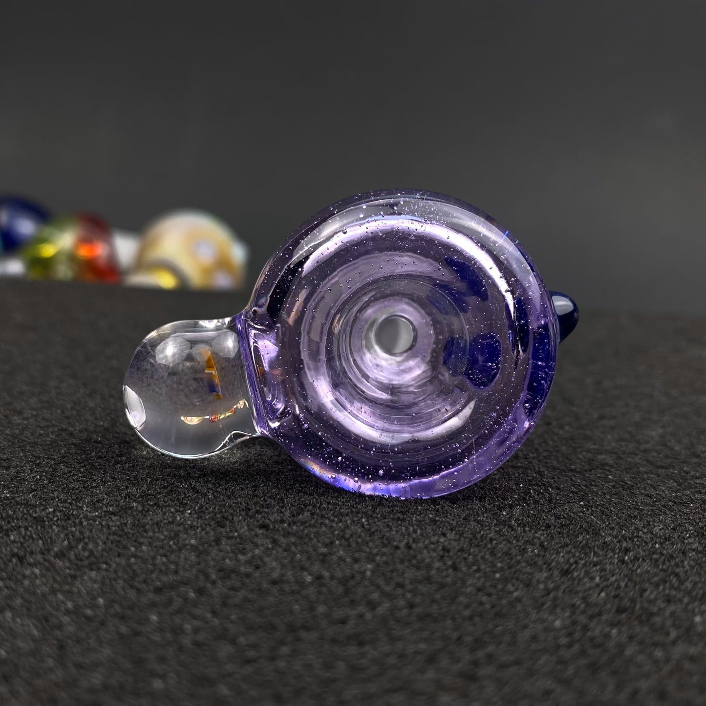 18mm Single Hole Bowl Slide by Keys Glass - Milhouse Van Houten The Simpsons
