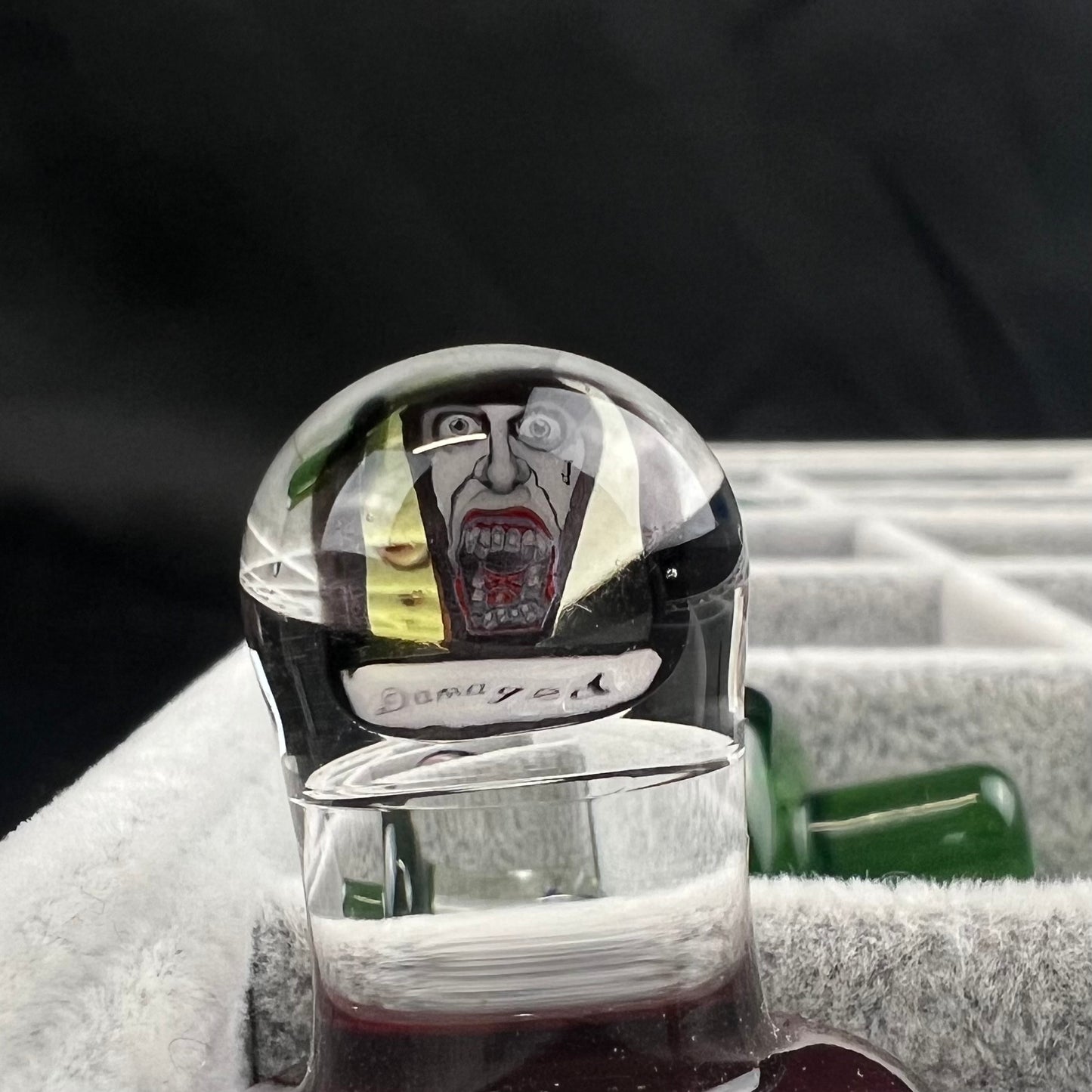 Keys Glass - Joker Ruby Slippers Control Tower Plug Cap Set