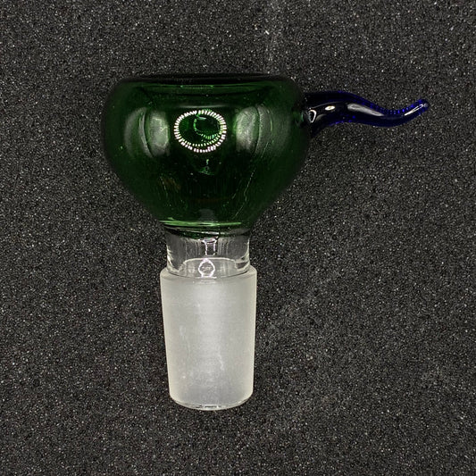 420 Glass - 14mm Single Hole Glass Bowl Slide