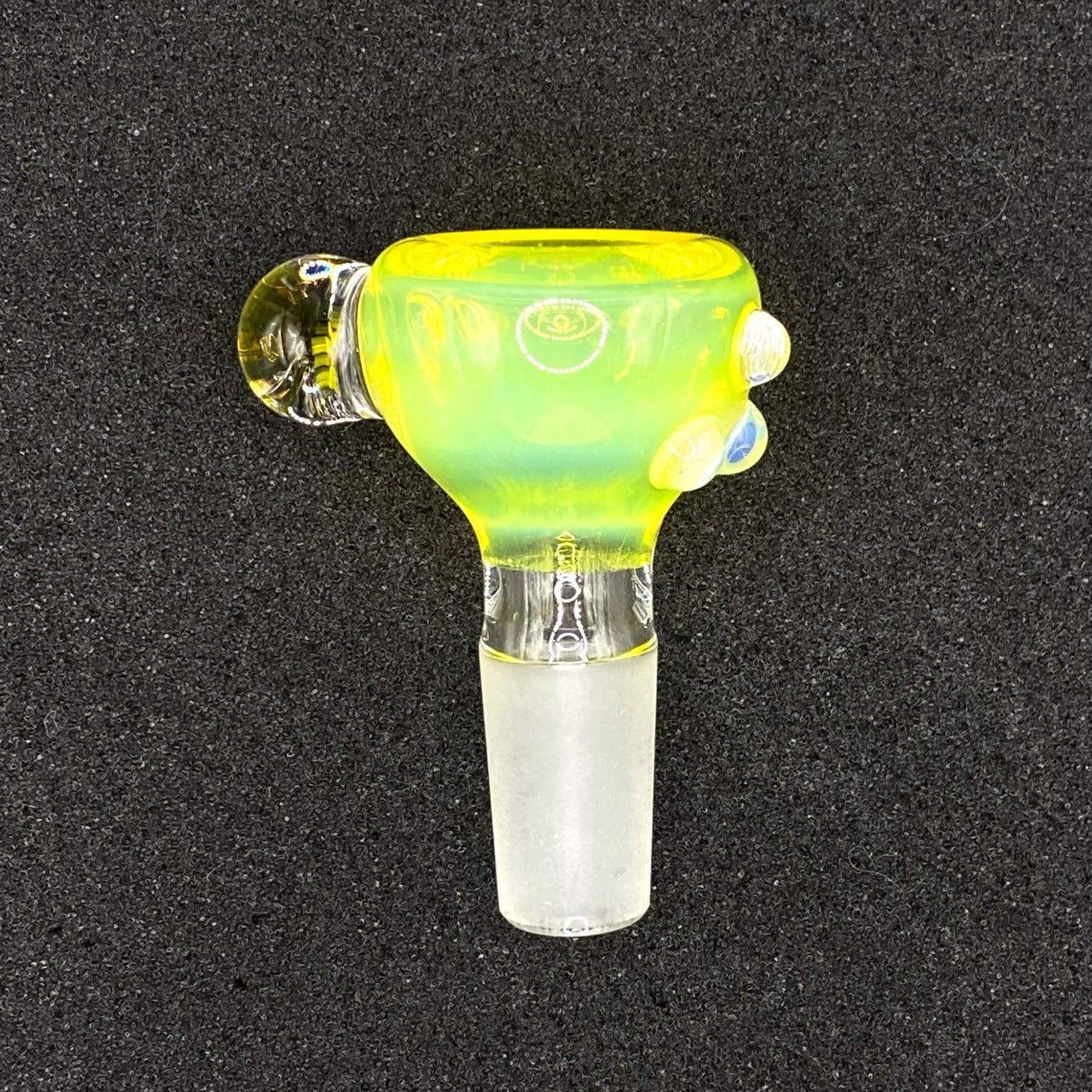 Keys Glass - 14mm Single Hole Glass Bowl Slide - Pokémon Pikachu