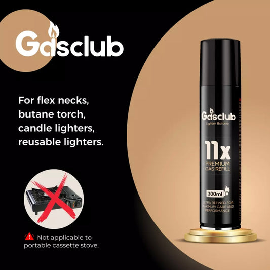 Gas Club 11x Premium Butane Fuel