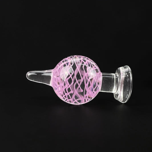 BorOregon Pink Scribble Tech Terp Slurper Bubble Cap