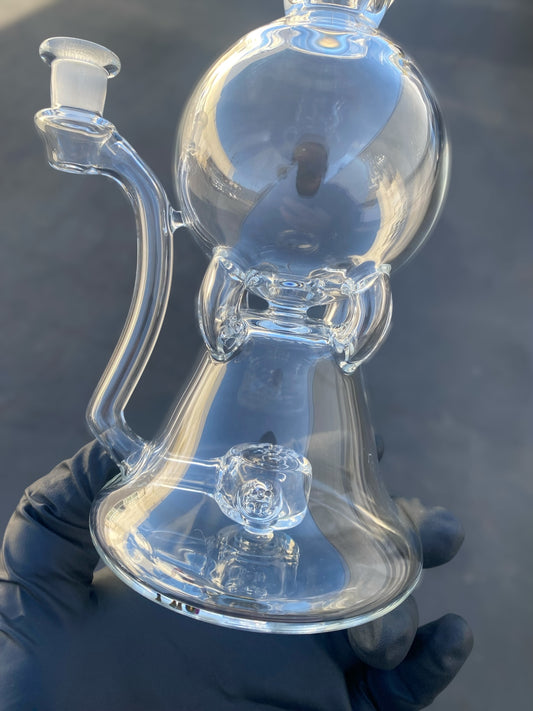 BorOregon – Quad Ball Blooper Recycler Dab Rig