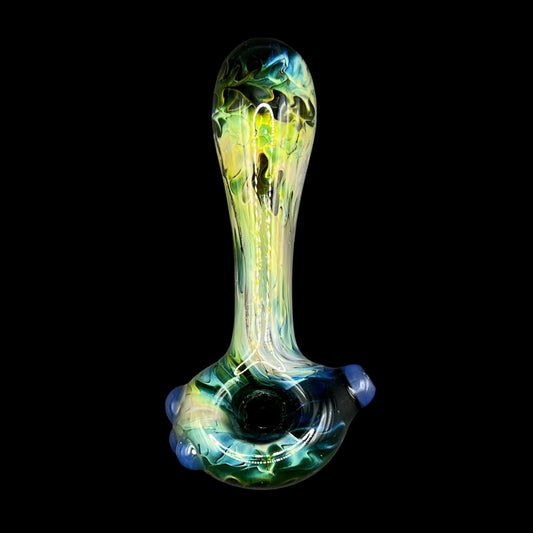 Fumed Hand Glass Pipe by The Beardless Menace