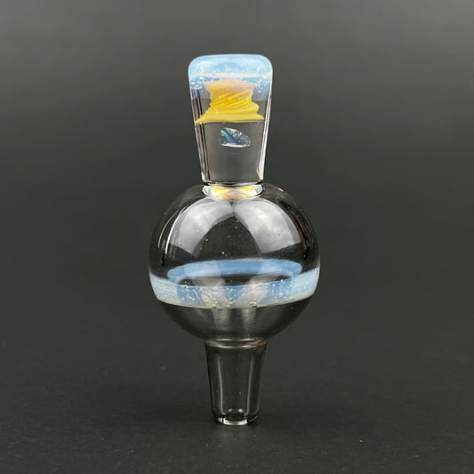 Dabfigalo - 25mm Smoke + Secret White Bubble Cap