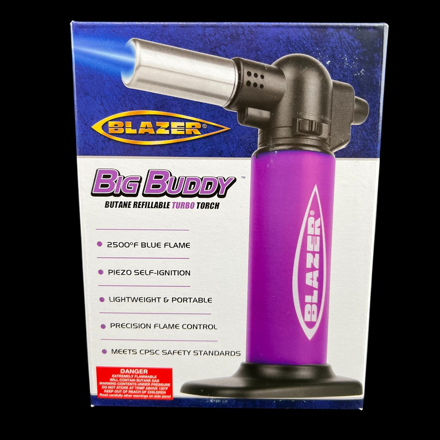 Blazer Big Buddy Torch Lighter - Purple