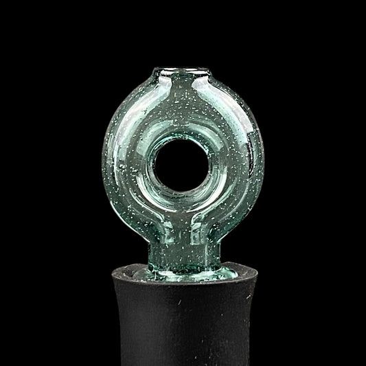 BorOregon Color Pivot Donut Spinner Glass Mouthpiece