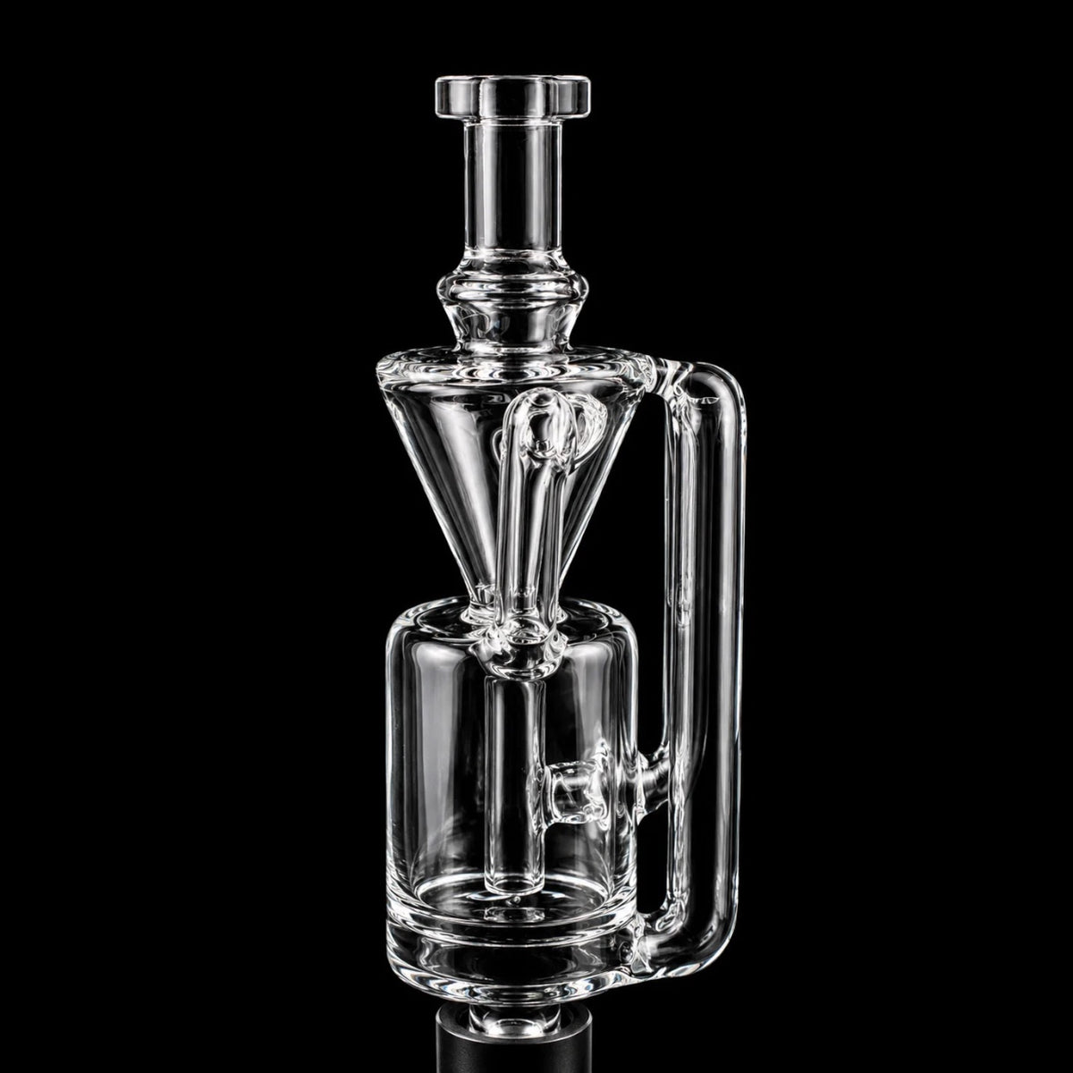 Clear Recycler Top Attachment For Puffco Pivot