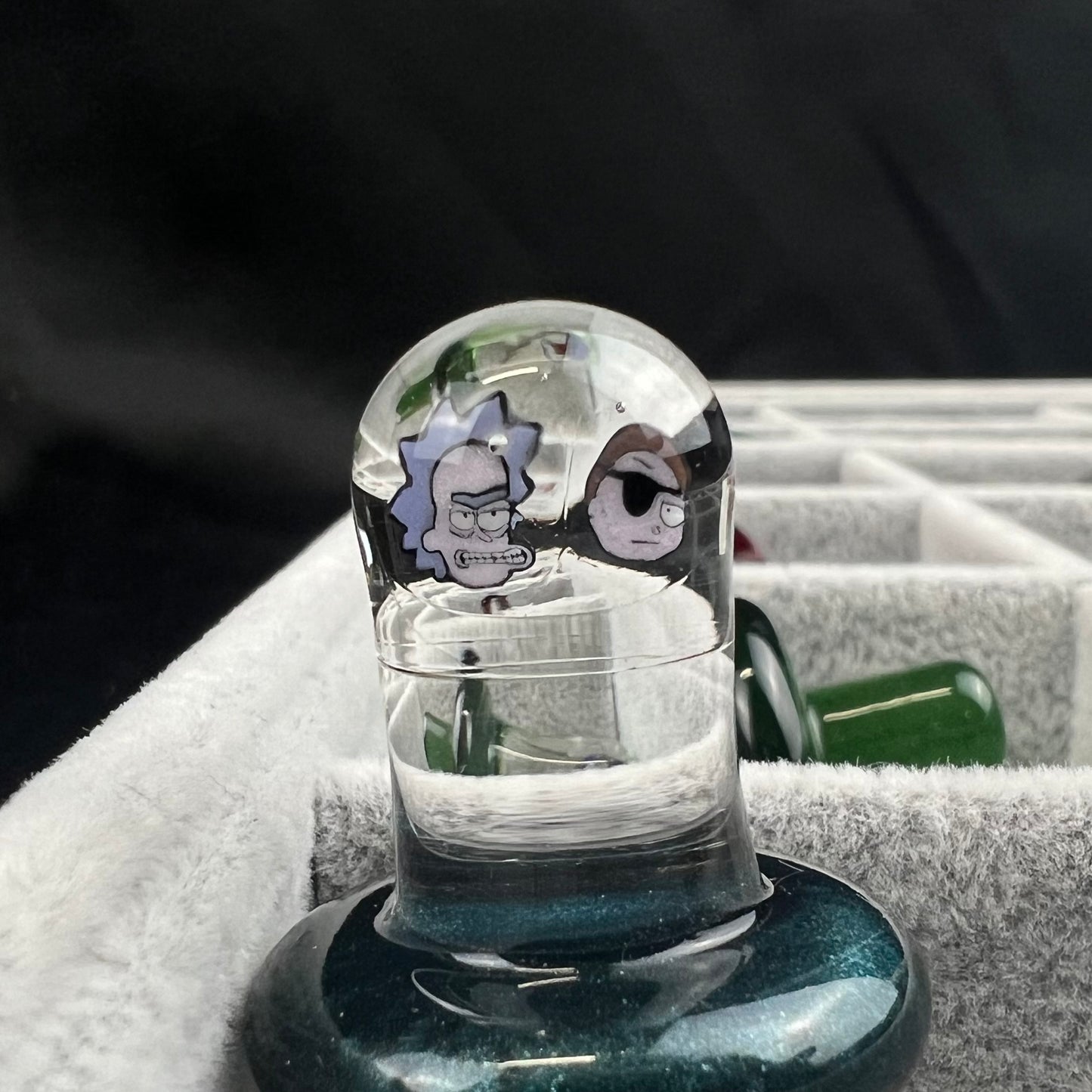 Keys Glass - Rick & Morty Unobtanium Control Tower Plug Cap Set
