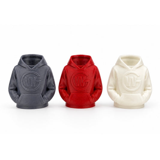 Big Lighter Hoodie Sleeve Stand – 3D Printed Display Base