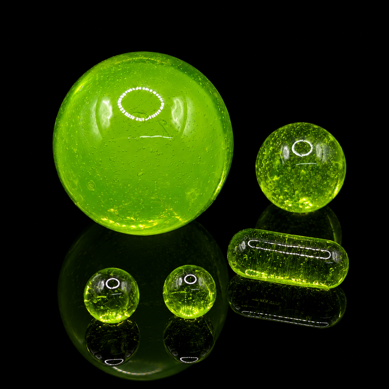Green Slyme 5pc Terp Pearl & Pillar Marble Set