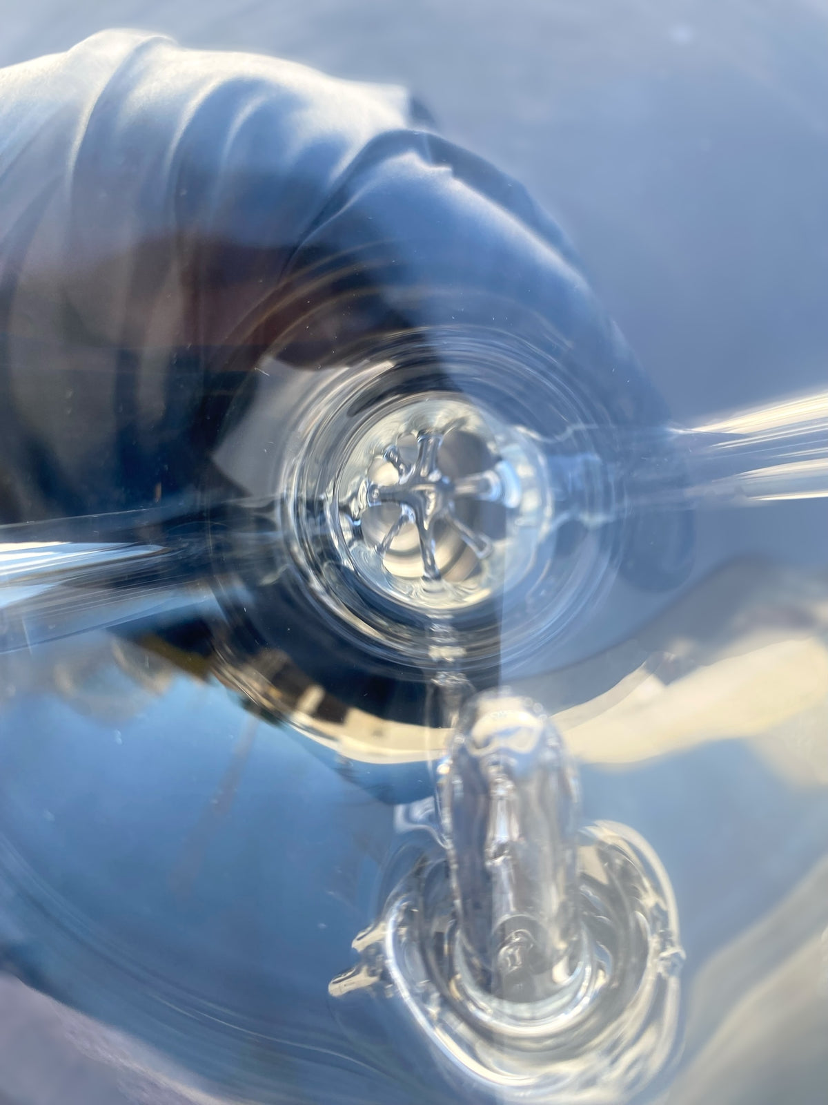 BorOregon – 3-Hole Netted Recycler Dab Rig