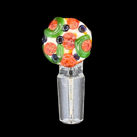 904 Pizza Boy - 14mm Supreme Pizza Slice Glass Bowl Slide