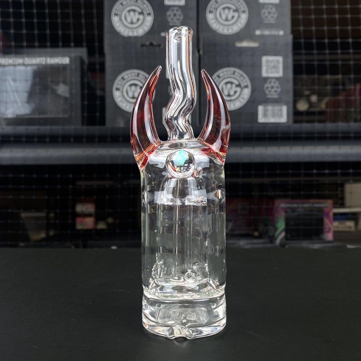 Magizle Clear Opal Wet Puffco Peak Attachment – Color Accent