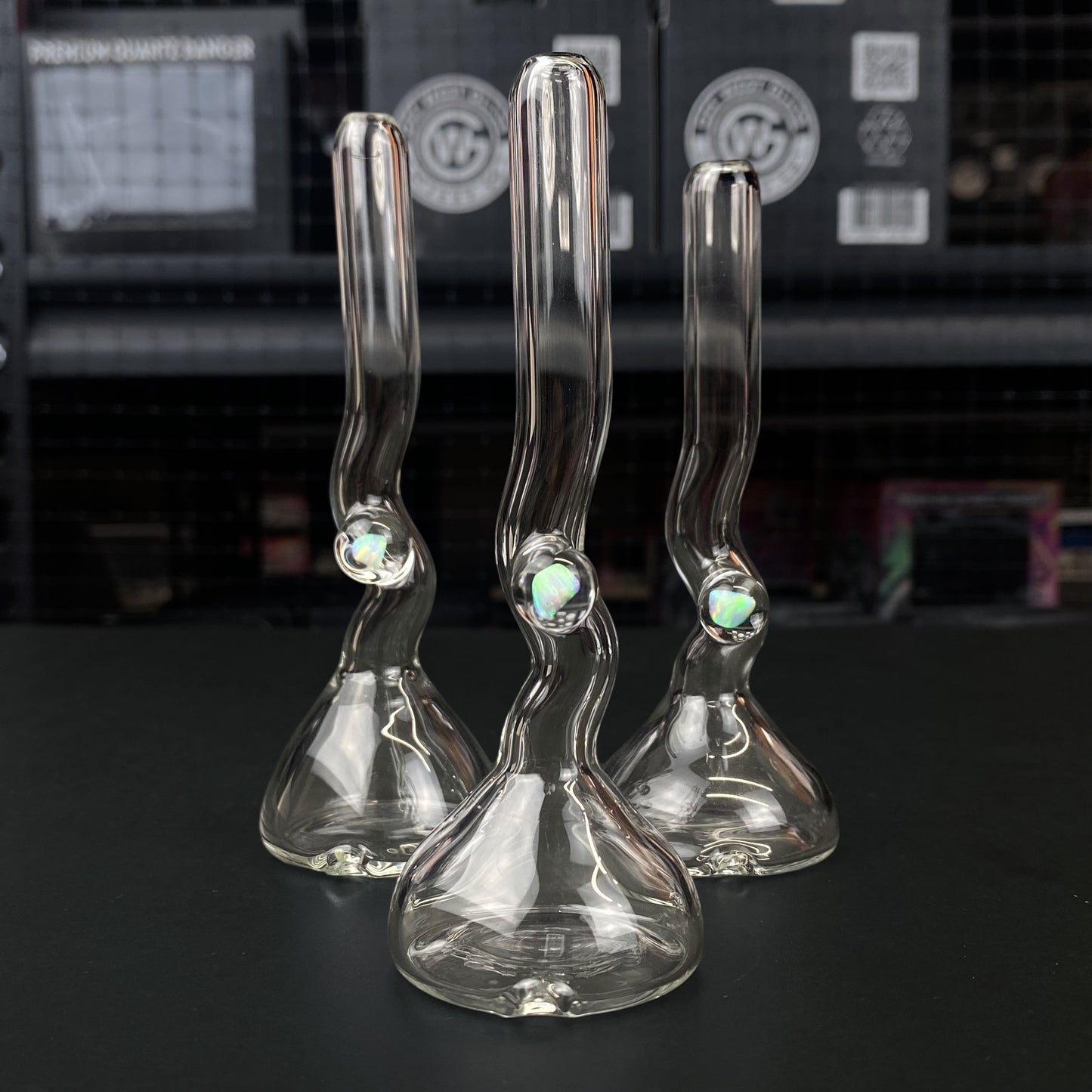 Magizle - Clear Crazy Dry Straw Puffco Peak Attachment