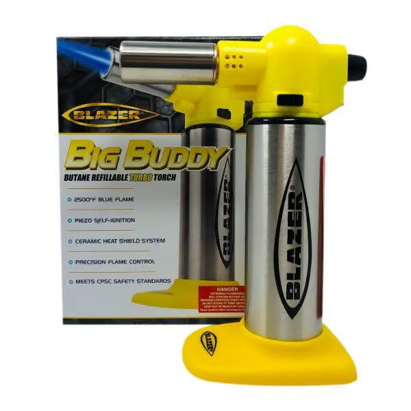Blazer Big Buddy Torch Lighter - Yellow