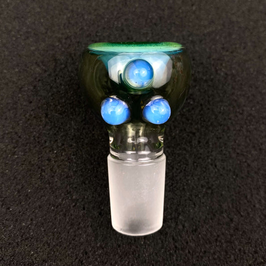 18mm Single Hole Bowl Slide by Keys Glass