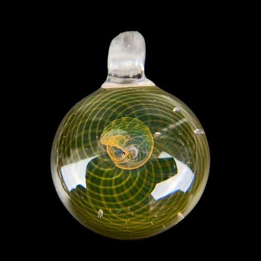 Fumechello Glass Pendant by The Beardless Menace