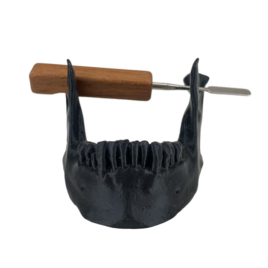 Skull Jaw Dab Tool Holder – Black (Table Stand)