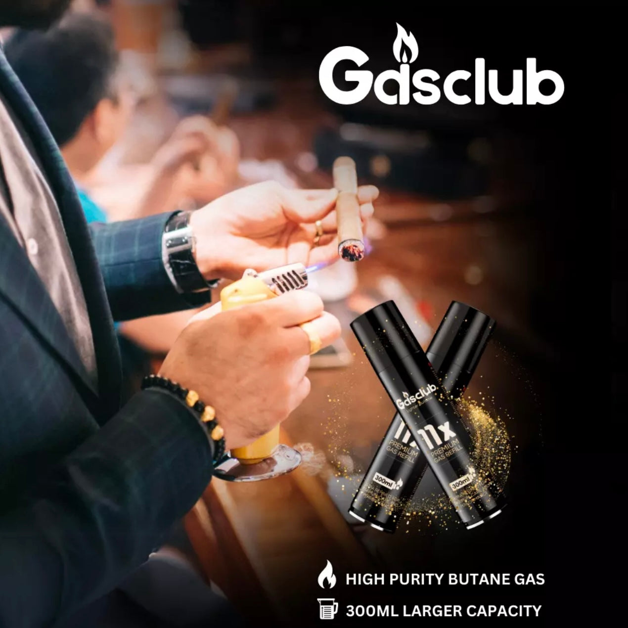 Gas Club 11x Premium Butane Fuel Lighter Refill