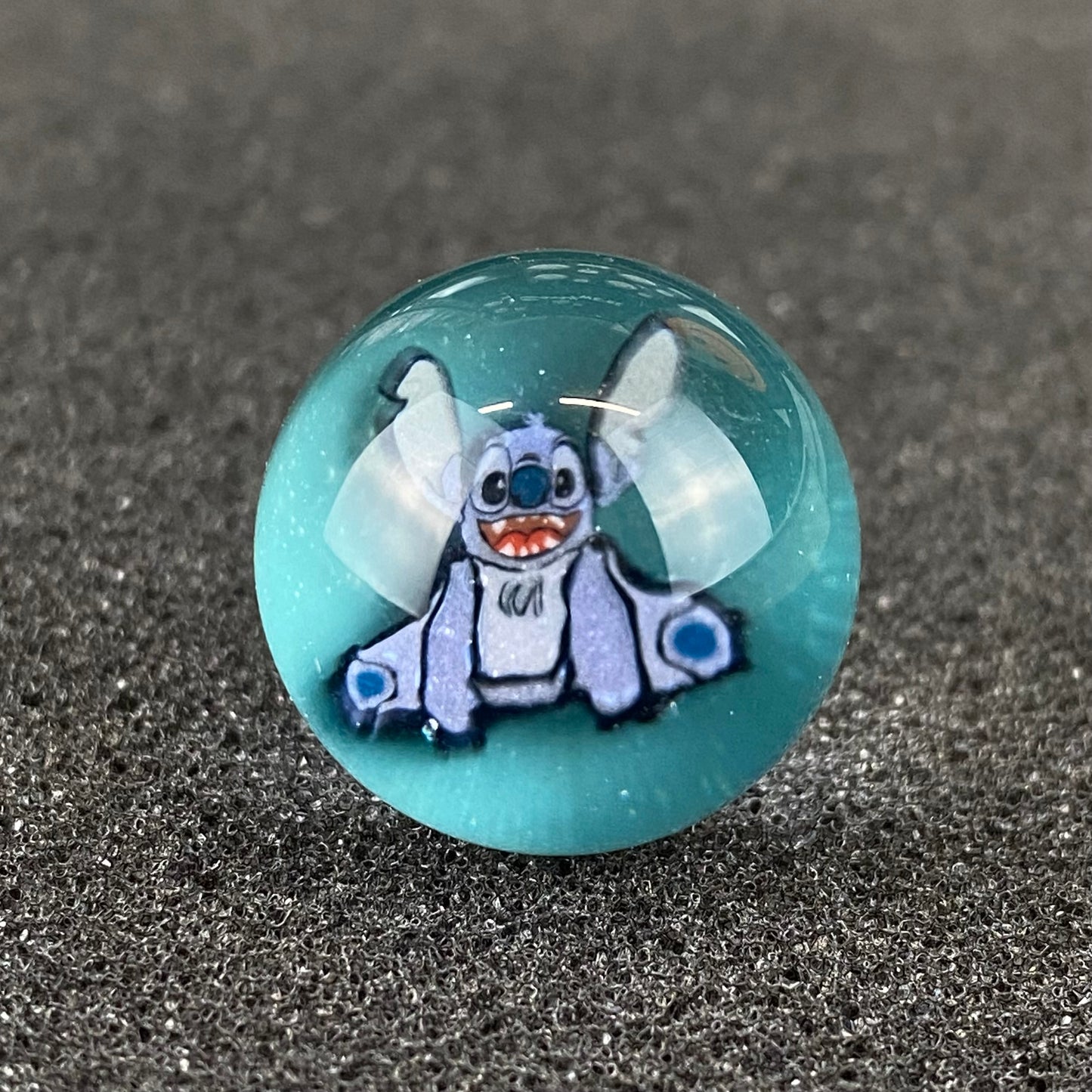 Stitch Marble Top by Keys Glass