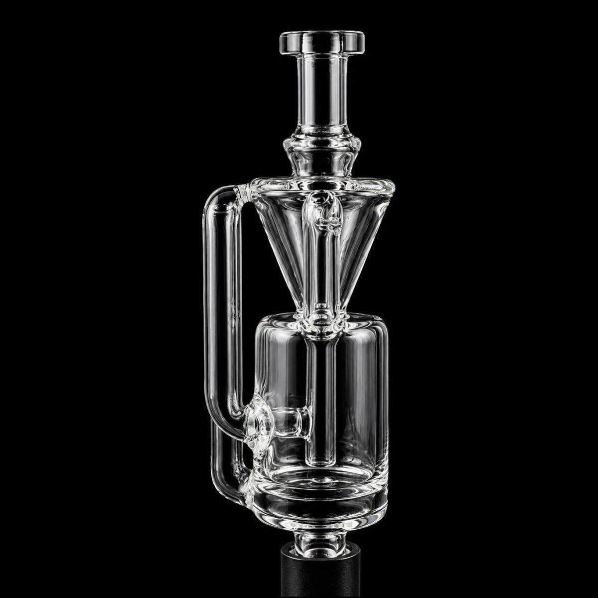 Clear Recycler Top Attachment For Puffco Pivot