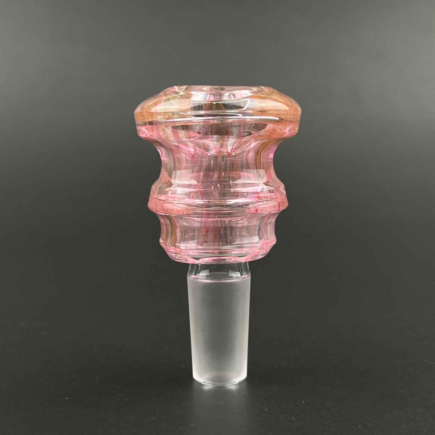14mm Glass Bowl Slide – Single Hole by The Beardless Menace
