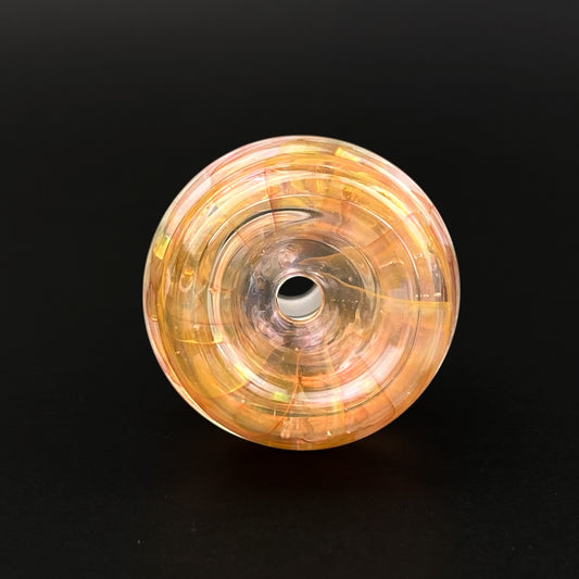 14mm Glass Bowl Slide – Single Hole by The Beardless Menace
